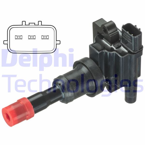 DELPHI GN10792-12B1 Ateşleme Sistemi Ateşleme Bobini - MITSUBISHI LANCER VII (CS_A, CT_A) uyumlu