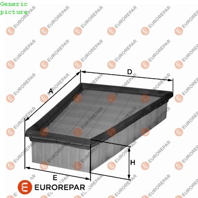 EUROREPAR 1680339180 Motor Hava Filtresi - PEUGEOT 306 Cabrio (7D, N3, N5) uyumlu