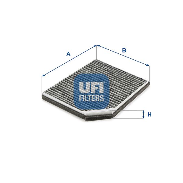 UFI 54.280.00 İklimlendirme Sistemi Polen Filtresi - RENAULT LAGUNA I (B56_, 556_) uyumlu
