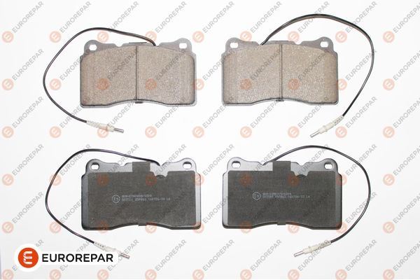 EUROREPAR 1617278980 Fren Sistemleri Fren Balatası - CITROËN C8 (EA_, EB_) uyumlu
