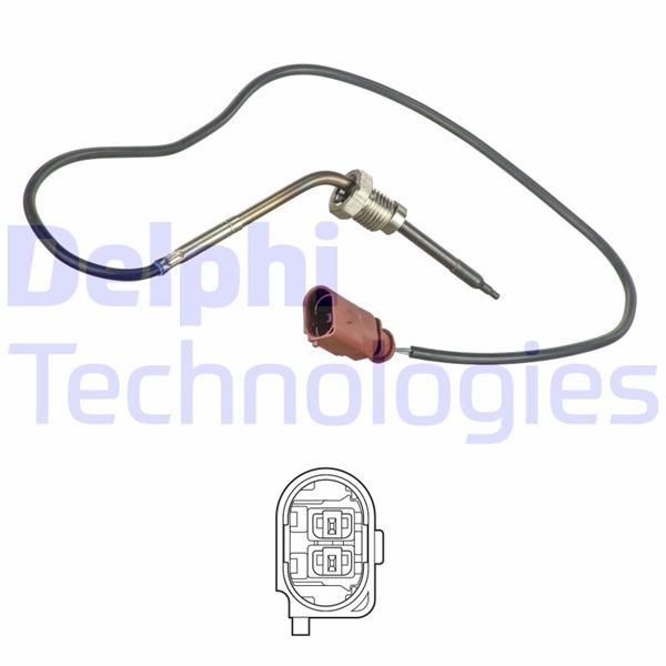 DELPHI TS30187 Emme & Egzoz Sistemi Egzoz Sensörleri - AUDI Q7 (4LB) uyumlu