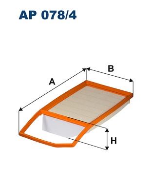 FILTRON AP 078/4 Motor Hava Filtresi - FIAT FIORINO Kasa/büyük limuzin (225_) uyumlu