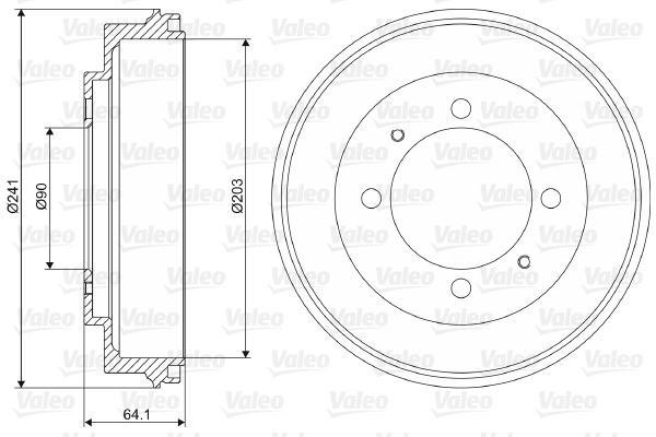 VALEO 237081 Fren Sistemleri Fren Kampanası - MITSUBISHI SPACE STAR MPV (DG_A) uyumlu