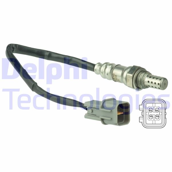 DELPHI ES20529-12B1 Emme & Egzoz Sistemi Egzoz Sensörleri - MITSUBISHI OUTLANDER I (CU_W) uyumlu