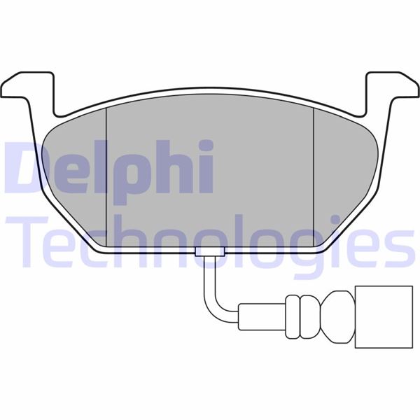 DELPHI LP3146 Fren Sistemleri Fren Balatası - SEAT LEON ST (5F8) uyumlu