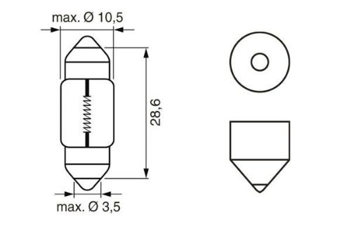 BOSCH 1 987 302 227 Farlar & Aydınlatma Ampuller