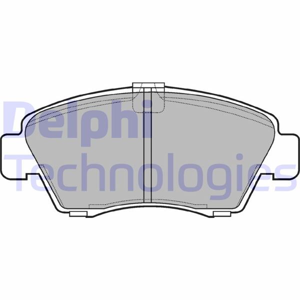 DELPHI LP810 Fren Sistemleri Fren Balatası - HONDA CIVIC V Hatchback (EG, EH) uyumlu
