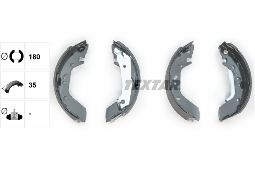 TEXTAR 91059600 Fren Sistemleri Fren Pabucu - HYUNDAI ACCENT II (LC) uyumlu