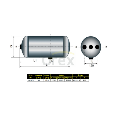 Hava Tankı - OREX - 101073