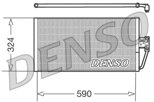 Klima Radyatörü - DENSO - DCN05006 Ürün Görseli
