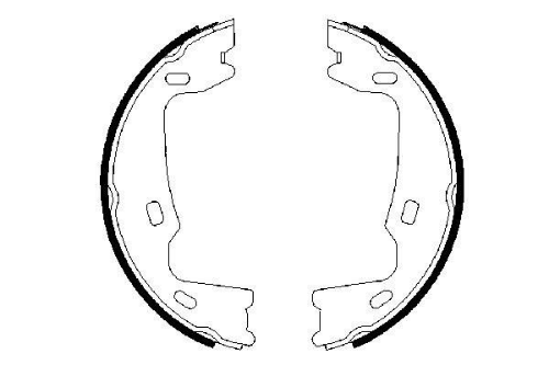 BOSCH 0 986 487 214 Fren Sistemleri El Fren Kolu - OPEL KADETT E Hatchback (T85) uyumlu