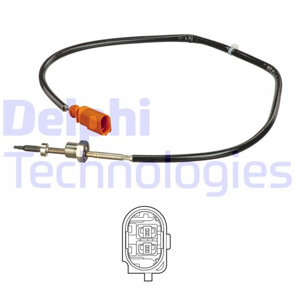 DELPHI TS30164 Emme & Egzoz Sistemi Egzoz Sensörleri - VW GOLF VII Variant (BA5, BV5) uyumlu