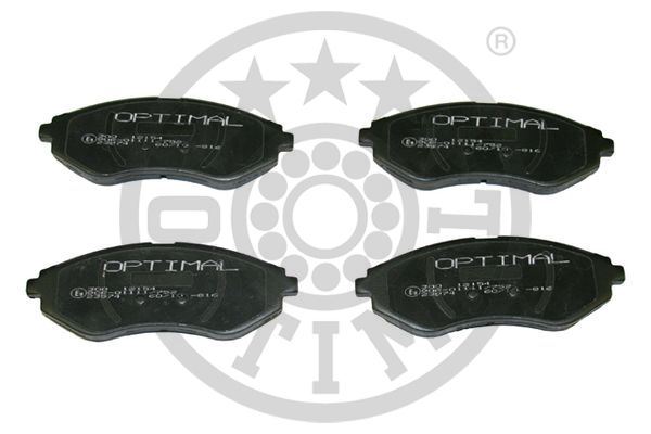 OPTIMAL BP-12154 Fren Sistemleri Fren Balatası - CHEVROLET AVEO / KALOS Sedan (T250, T255) uyumlu