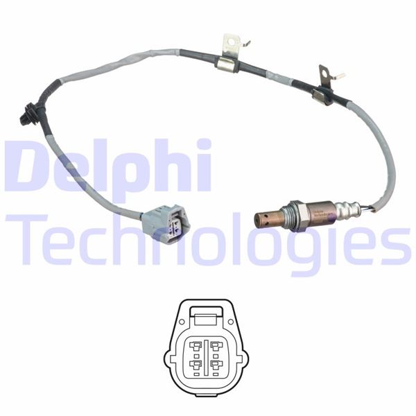 DELPHI ES21320-12B1 Emme & Egzoz Sistemi Egzoz Sensörleri - MAZDA 3 (BM, BN) uyumlu