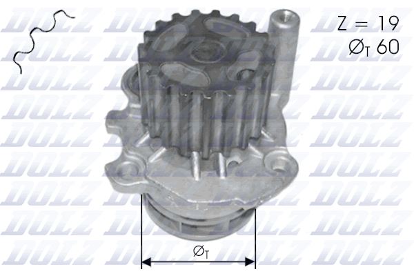 DOLZ A196 Motor Devirdaim - VW LUPO I (6X1, 6E1) uyumlu
