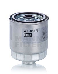 MANN-FILTER WK 818/1 Yakıt Sistemi Yakıt Filtresi - HYUNDAI MATRIX (FC) uyumlu
