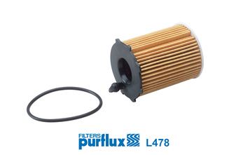PURFLUX L478 Motor Yağ Filtresi - FIAT 500 C (312_) uyumlu