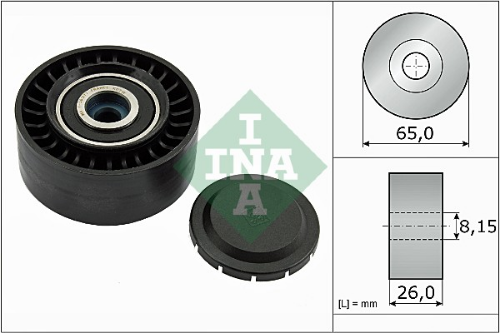 Schaeffler INA 532 0564 10 Motor Yönlendirme & Kılavuz Makarası - AUDI A6 C7 (4G2, 4GC) uyumlu