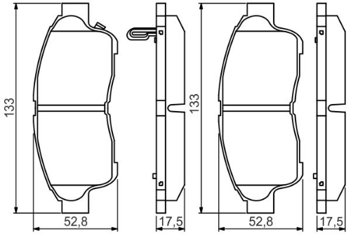 BOSCH 0 986 495 257 30-GRP-0 986 495 257 Ürün Görseli
