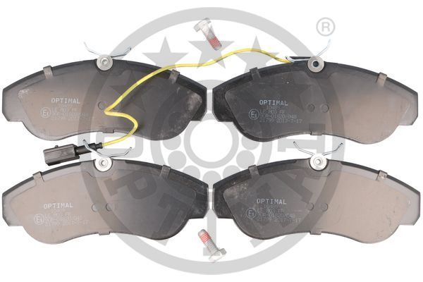 OPTIMAL BP-10489 Fren Sistemleri Fren Balatası - PEUGEOT BOXER Minibüs/Otobüs (230P) uyumlu