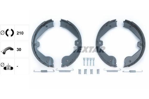 TEXTAR 91062400 Fren Sistemleri El Fren Kolu - LAND ROVER RANGE ROVER III (L322) uyumlu