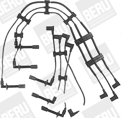 BERU by DRiV ZE744 Ateşleme Sistemi Ateşleme Kablosu - PORSCHE 911 Cabrio uyumlu