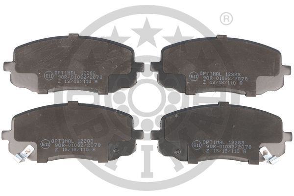 OPTIMAL BP-12283 Fren Sistemleri Fren Balatası - HYUNDAI i10 I (PA) uyumlu