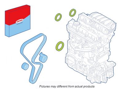 CORTECO 289066 Motor Radyal Mil Contası Seti - RENAULT LAGUNA I Grandtour (K56_) uyumlu