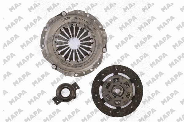 MAPA 002180400 Debriyaj Sistemi Debriyaj Seti - FIAT 127 (127_) uyumlu