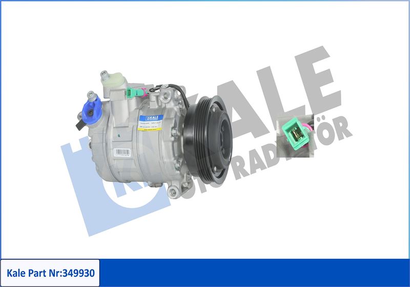 KALE OTO RADYATÖR 349930 İklimlendirme Sistemi Kompresör Parçaları - AUDI A8 D2 (4D2, 4D8) uyumlu