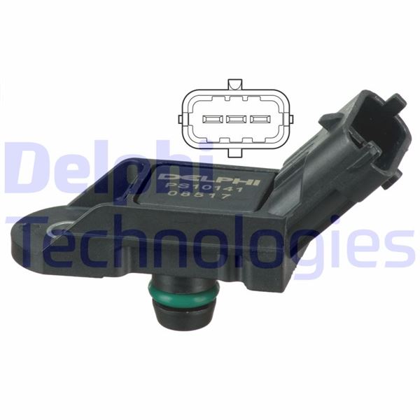 DELPHI PS10141 Emme & Egzoz Sistemi Egzoz Sensörleri - ABARTH 500 / 595 / 695 uyumlu