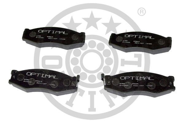 OPTIMAL BP-09376 Fren Sistemleri Fren Balatası - NISSAN 300ZX (Z31) uyumlu