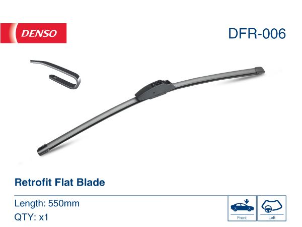 DENSO DFR-006 Kaporta & Gövde Parçaları Cam Silecek Mekanizması - LAND ROVER DISCOVERY IV (L319) uyumlu