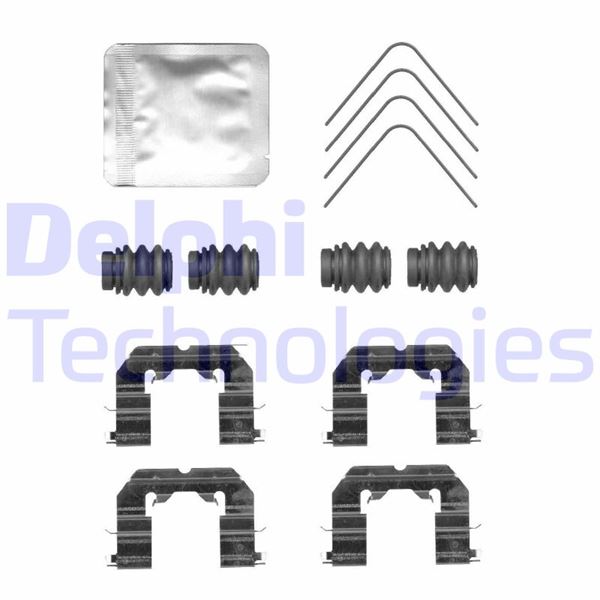 DELPHI LX0765 Fren Sistemleri Fren Diski - KIA RIO IV (YB, SC, FB) uyumlu