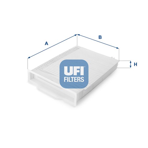 UFI 53.107.00 İklimlendirme Sistemi Polen Filtresi - RENAULT MEGANE II Station wagon (KM0/1_) uyumlu