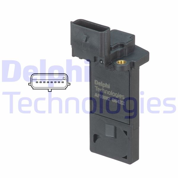 DELPHI AF10682-12B1 Motor Hava Kütle Ölçer (MAF Sensörü) - OPEL INSIGNIA A (G09) uyumlu