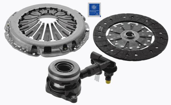 SACHS 3000 990 388 Debriyaj Sistemi Debriyaj Seti - FORD C-MAX II (DXA/CB7, DXA/CEU) uyumlu