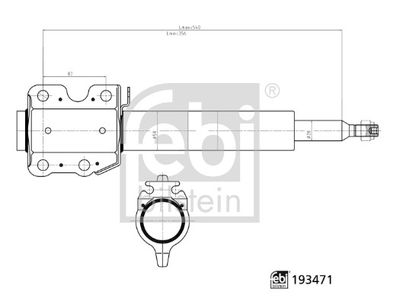 FEBI BILSTEIN 193471 Süspansiyon Sistemi Amortisör - VW LT 28-35 II Minibüs/Otobüs (2DB, 2DE, 2DK) uyumlu