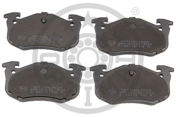 OPTIMAL BP-09639 Fren Sistemleri Fren Balatası - PEUGEOT 205 I (741A/C) uyumlu