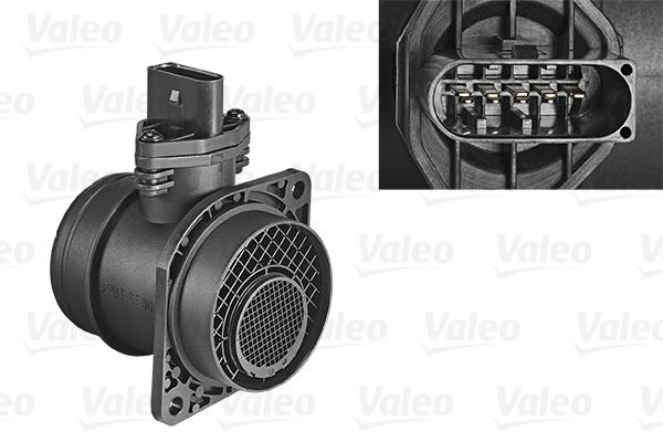 VALEO 253703 Motor Hava Kütle Ölçer (MAF Sensörü) - VW CADDY III Kasa/büyük limuzin (2KA, 2KH, 2CA, 2CH) uyumlu