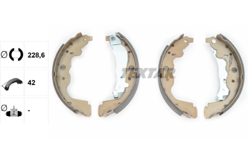 TEXTAR 91069300 Fren Sistemleri Fren Pabucu - DACIA LOGAN Pick-up (US_) uyumlu