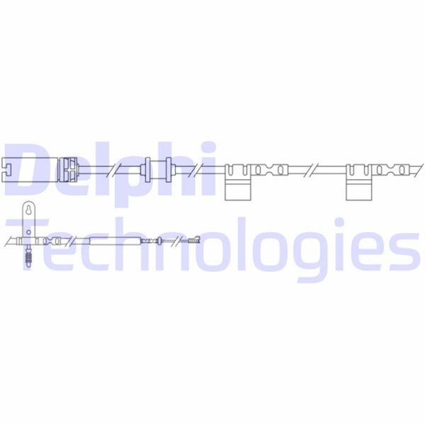 DELPHI LZ0241 Fren Sistemleri Aşınma Göstergesi - MINI MINI (R56) uyumlu