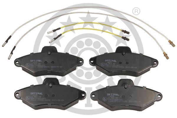 OPTIMAL BP-09856 Fren Sistemleri Fren Balatası - CITROËN XANTIA (X1_, X2_) uyumlu