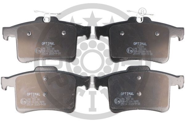 OPTIMAL BP-12514 Fren Sistemleri Fren Balatası - JAGUAR XK II Coupe (X150) uyumlu