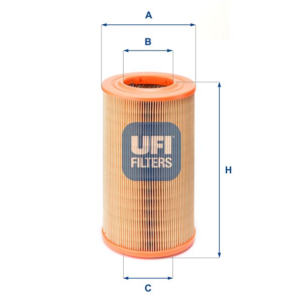 UFI 27.524.00 Motor Hava Filtresi - FORD MAVERICK (UDS, UNS) uyumlu