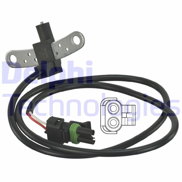 DELPHI SS10756-12B1 Ateşleme Sistemi İmpuls Verici - AUDI 100 C4 Sedan (4A2) uyumlu