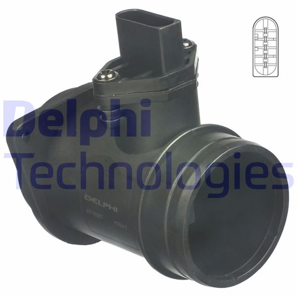 DELPHI AF10267-12B1 Motor Hava Kütle Ölçer (MAF Sensörü) - AUDI A4 B5 (8D2) uyumlu