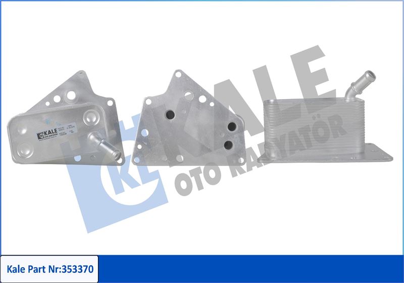 KALE OTO RADYATÖR 353370 Motor Yağ Soğutucusu - OPEL ASTRA H Kombi van (L70) uyumlu