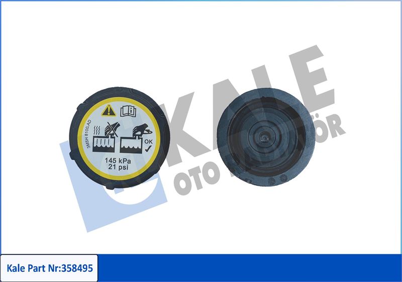 KALE OTO RADYATÖR 358495 Soğutma Sistemi İmbusat Deposu - FORD C-MAX II (DXA/CB7, DXA/CEU) uyumlu