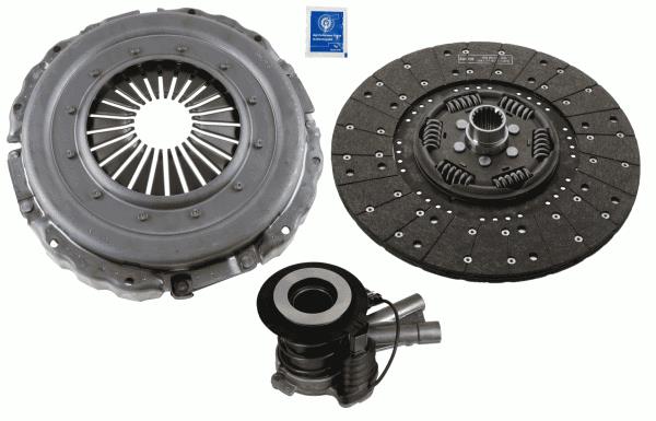 SACHS 3400 710 010 Debriyaj Sistemi Debriyaj Seti